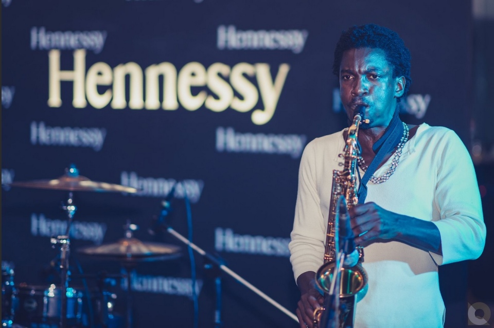 Saxaphone Player Brian Mugenyi